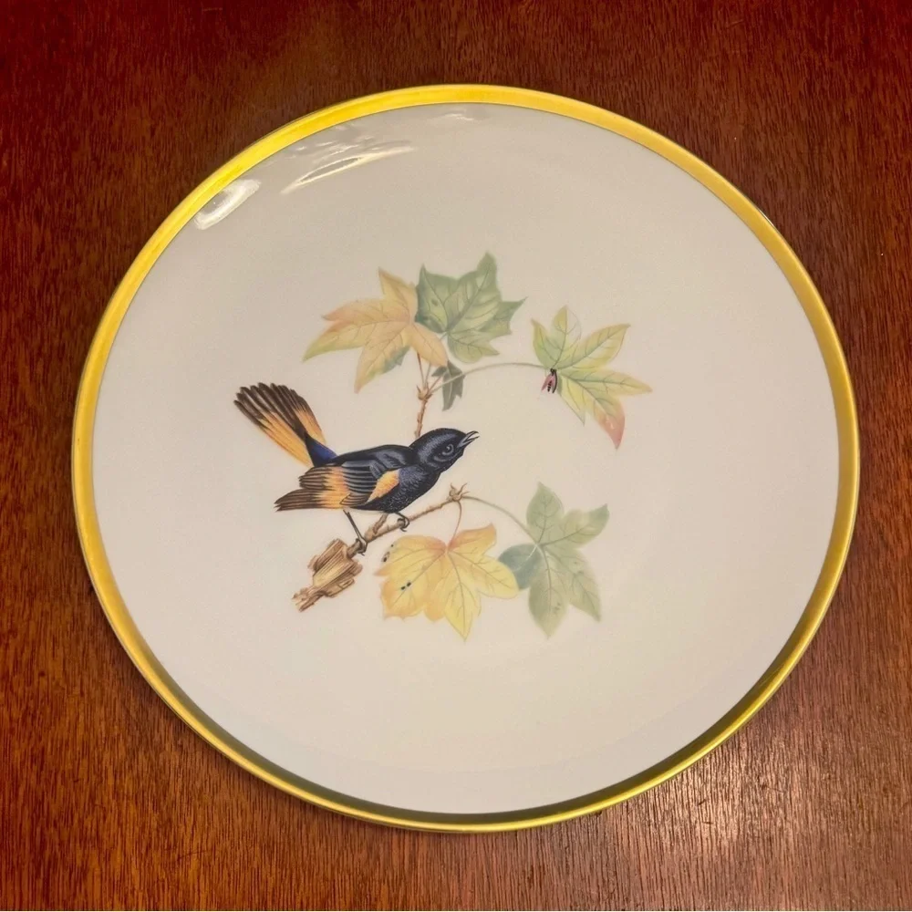 Hutschenreuther Pasco Bone China Audubon Bird Plates (8”)
